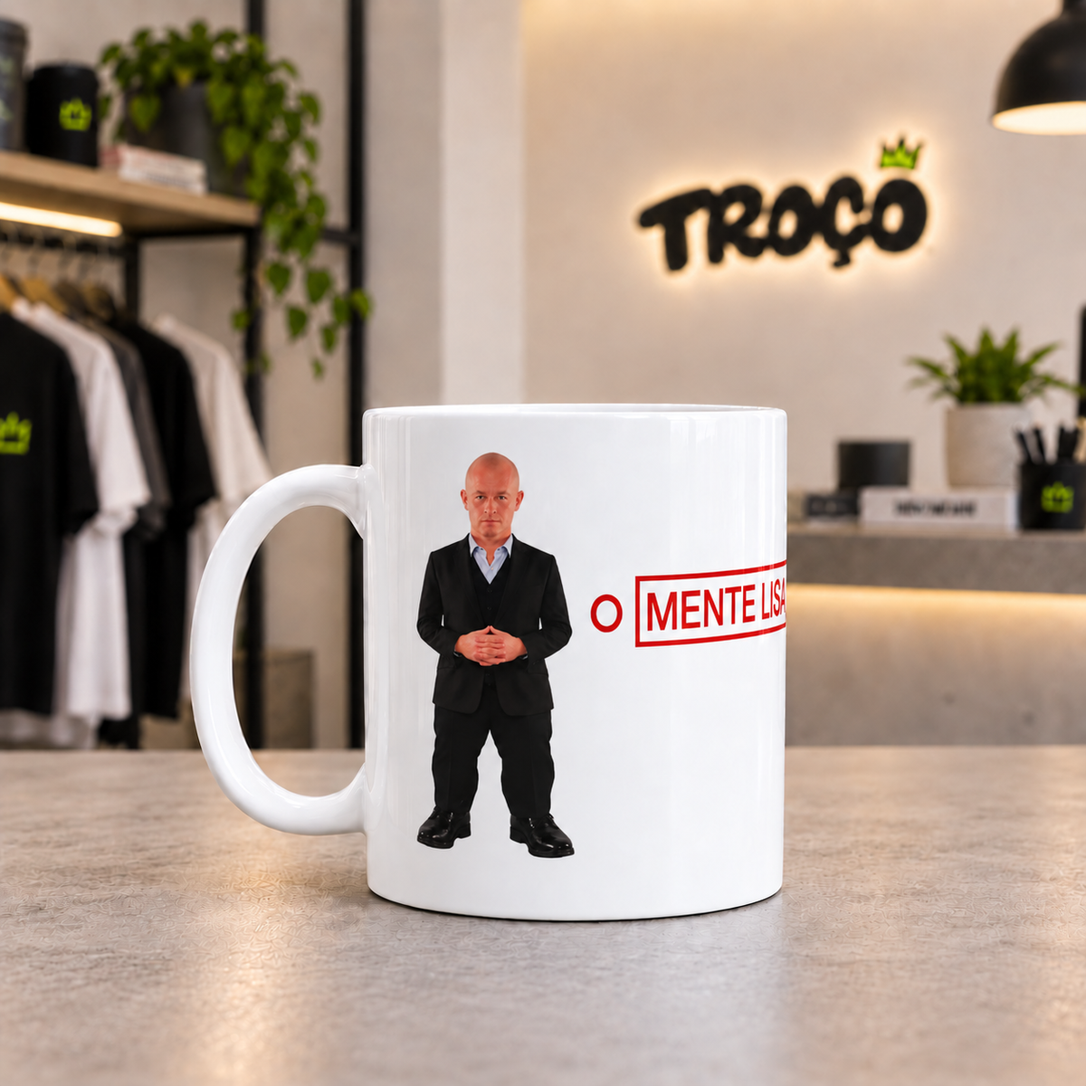 Caneca - O mente lisa