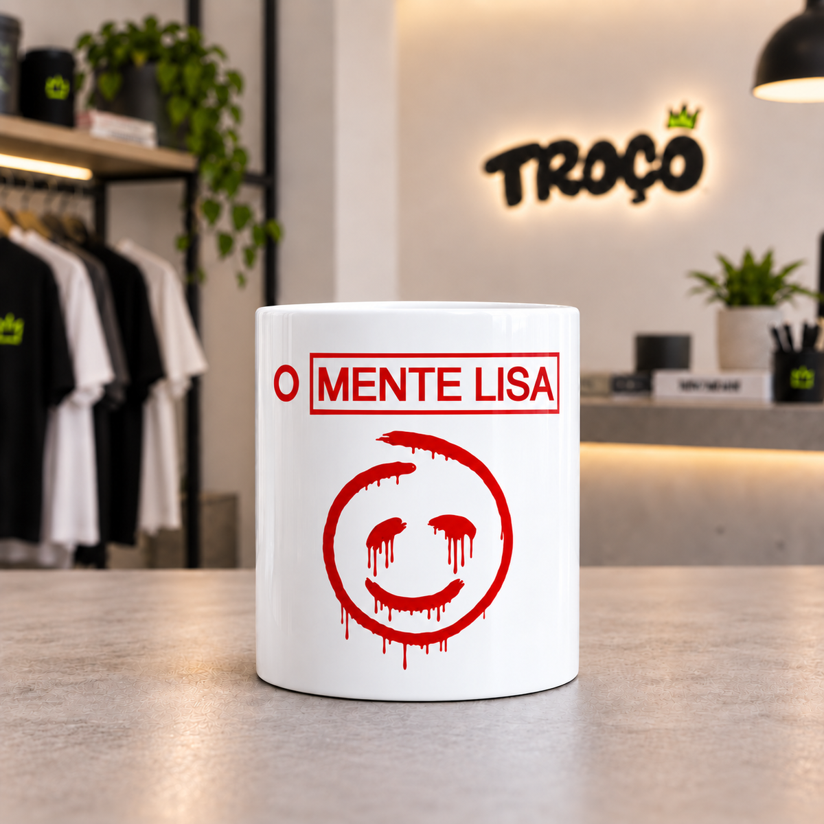 Caneca - O mente lisa