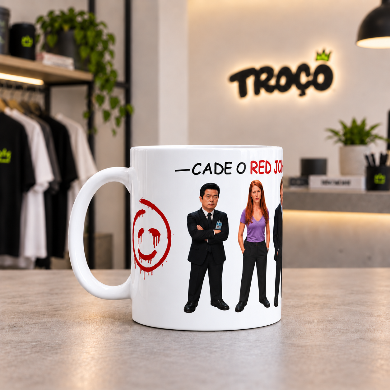 Caneca - cade o red john aquele safado?