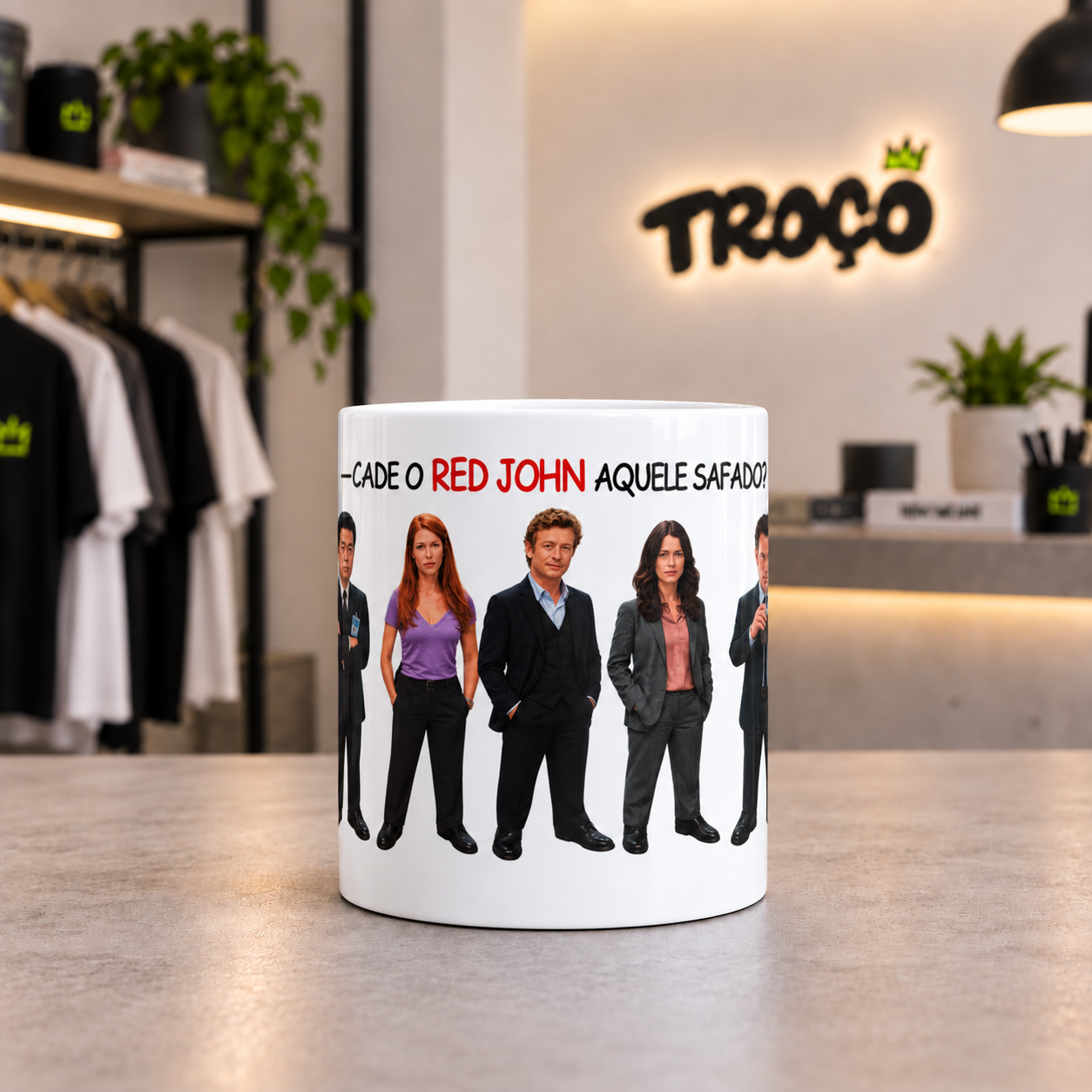 Caneca - cade o red john aquele safado?