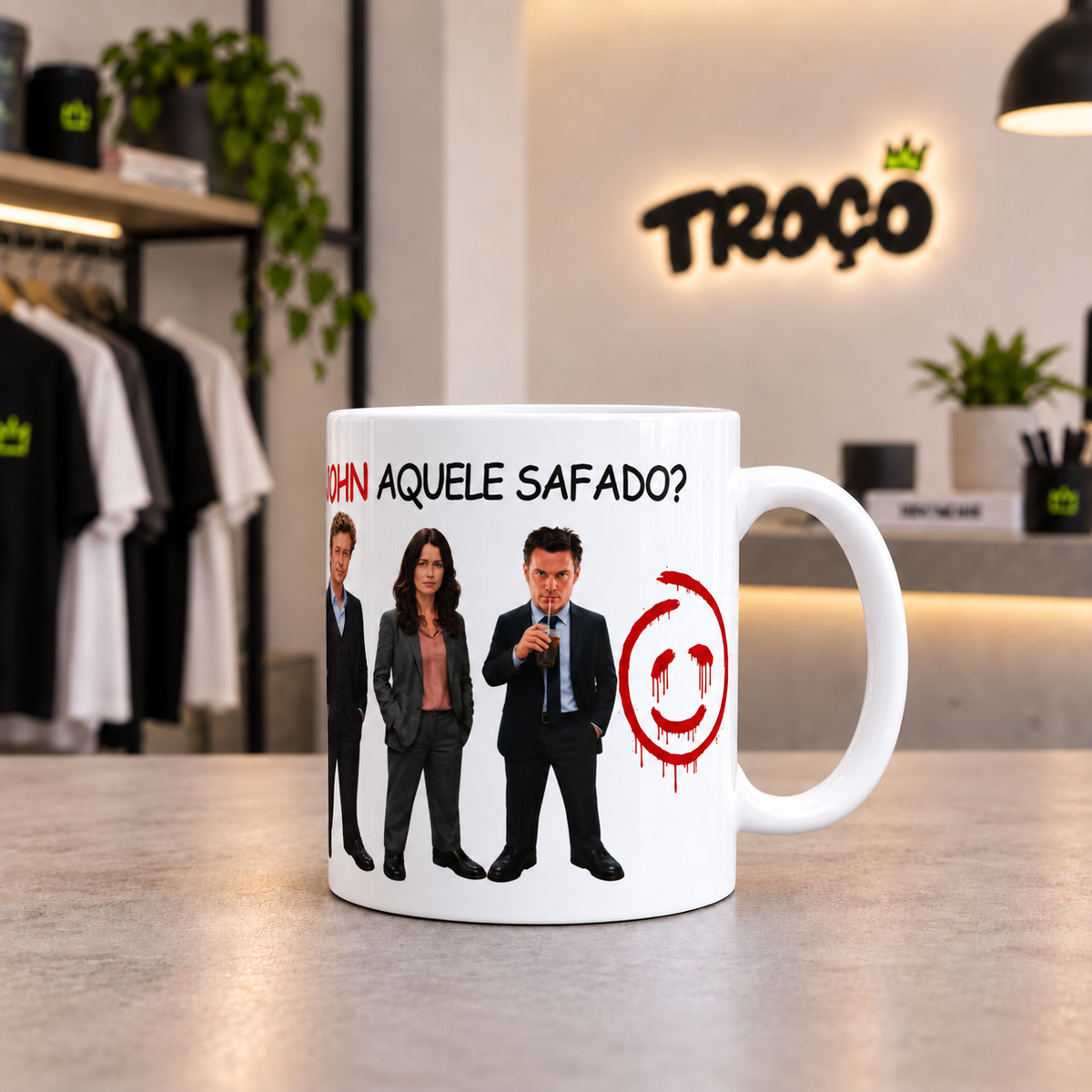 Caneca - cade o red john aquele safado?